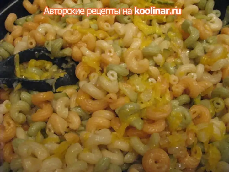 Макароны с тыквой.: шаг 7
