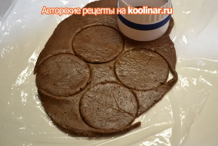 Шоколадно-апельсиновое печенье: шаг 3