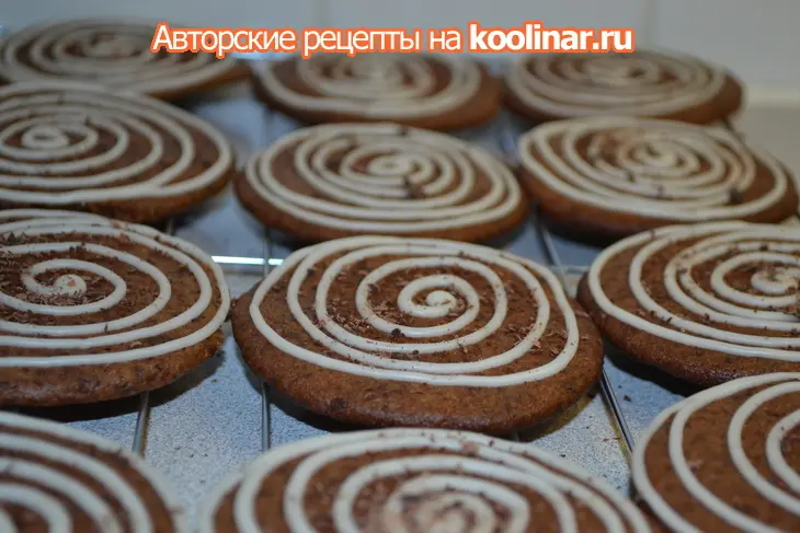 Шоколадно-апельсиновое печенье: шаг 5