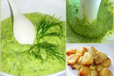 Чеснок печёный и чесночный соус: шаг 4