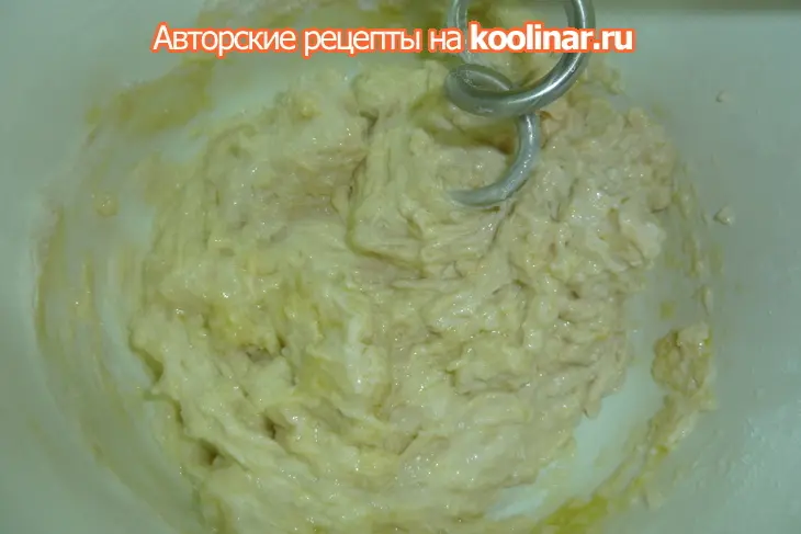 Сфинцуни  на чесночном тесте с курицей, моцареллой и сыром пекорино: шаг 4