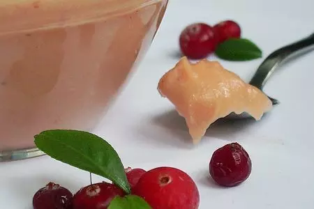 Клюквенный курд (кёрд ): шаг 1