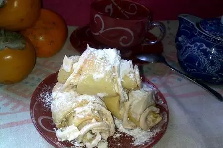 Рогалики  с безе: шаг 12