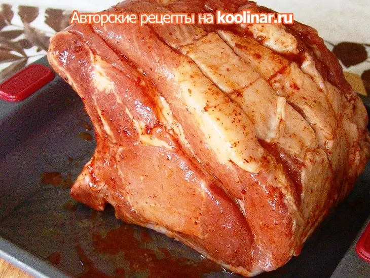 Свинина запечная в глазури из кленового сиропа и чипотле: шаг 5