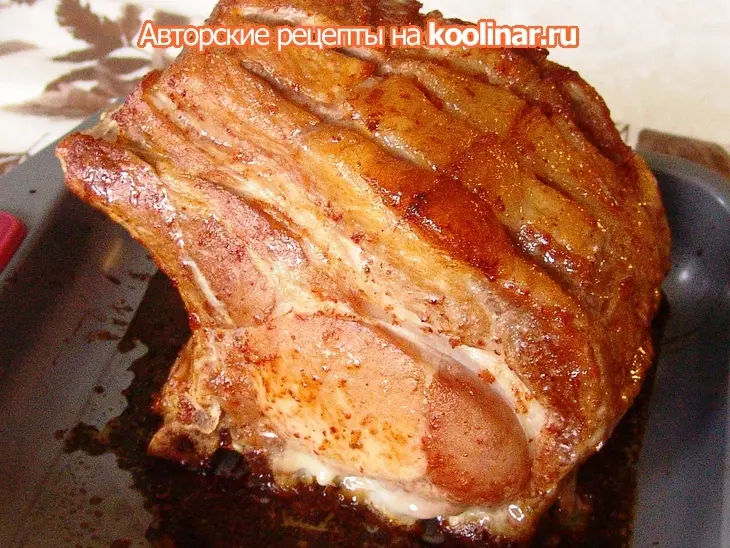 Свинина запечная в глазури из кленового сиропа и чипотле: шаг 6