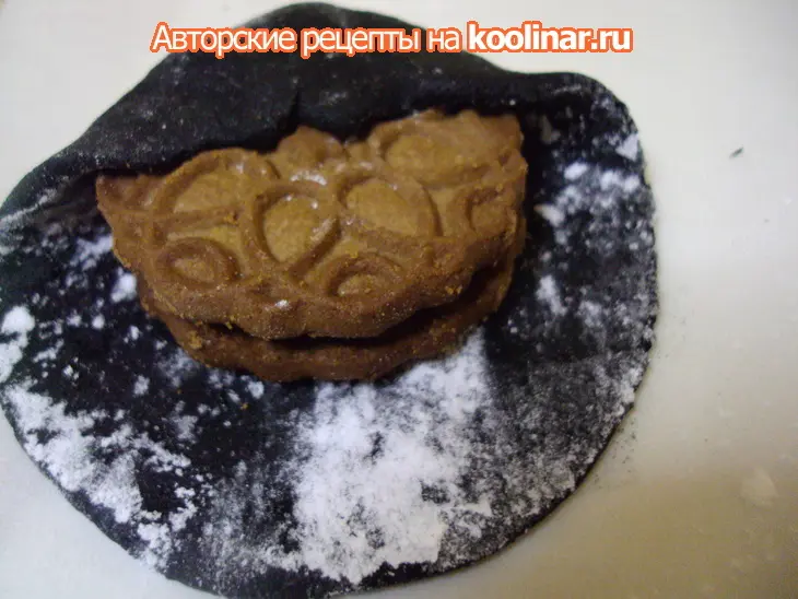 Торт-машина "mcqueen" (молния) .: шаг 11