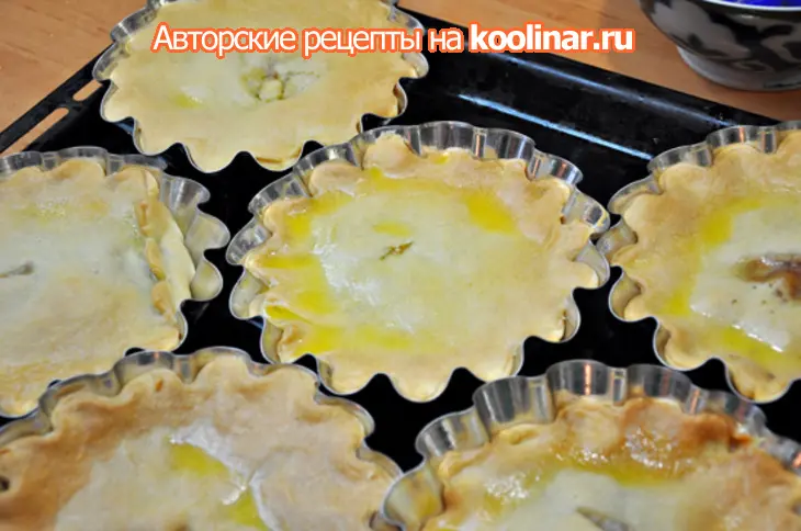 Мини-пироги «дружба народов» с мясной начинкой (по мотивам «фитчи» и «къячлив»): шаг 7