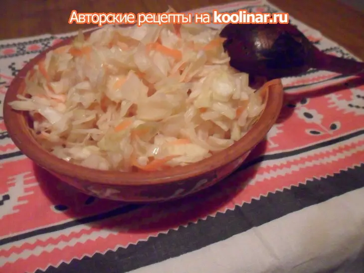 Квашеная капуста по-русски: шаг 3