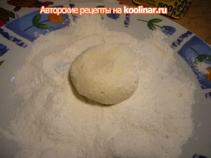Сырники с рисовой мукой + рецепт вкусного сливочного творога.: шаг 3