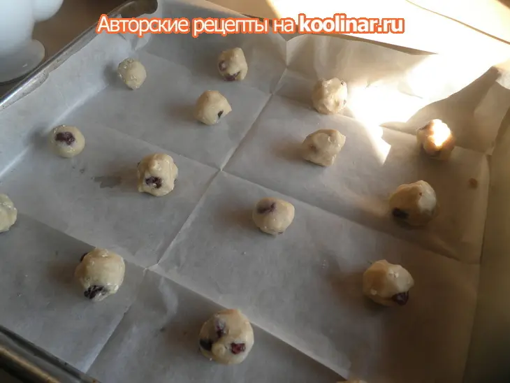 Печенье овсяное двух видов: шаг 2