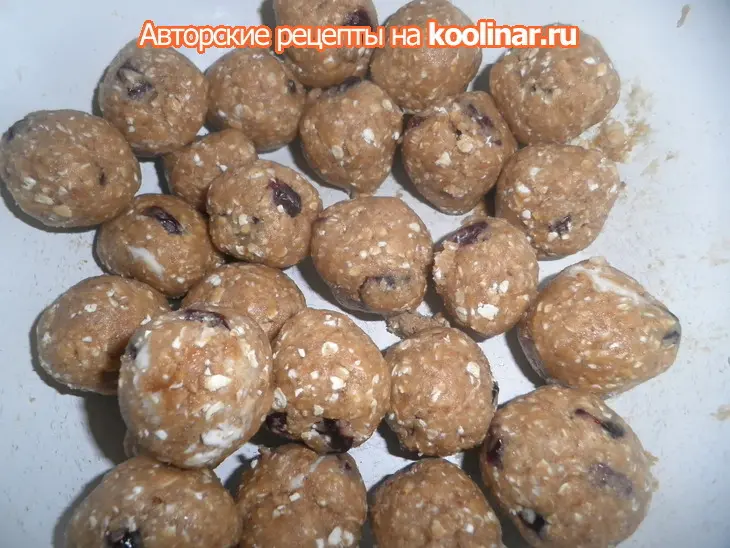Печенье овсяное двух видов: шаг 5