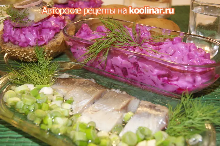 Салат из свеклы с хреном, йогуртом: шаг 4