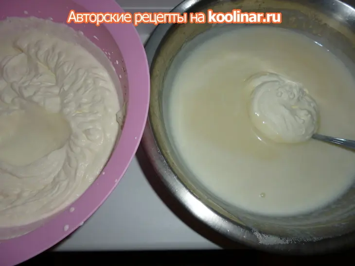Торт-шарлотка с грушевым кремом: шаг 9