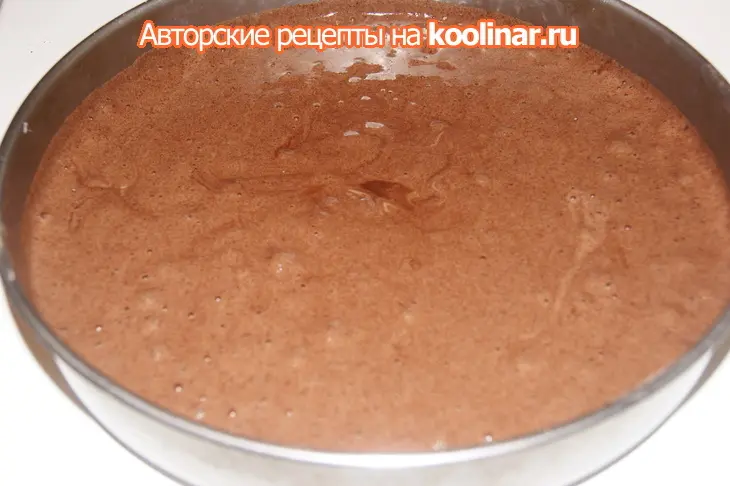 Трюфельные пирожные с ганашем и вишней.(готовимся к новому году и рождеству): шаг 1