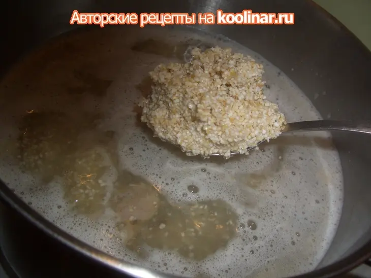Суп "рассольный": шаг 4