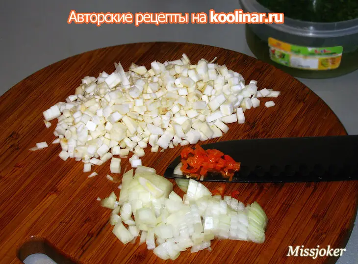 Порционное мятное ризотто с нежным соусом: шаг 4