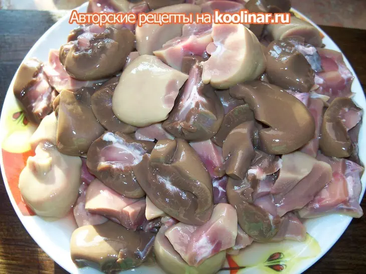 Говяжьи почки, тушенные в нежном горчичном соусе: шаг 3