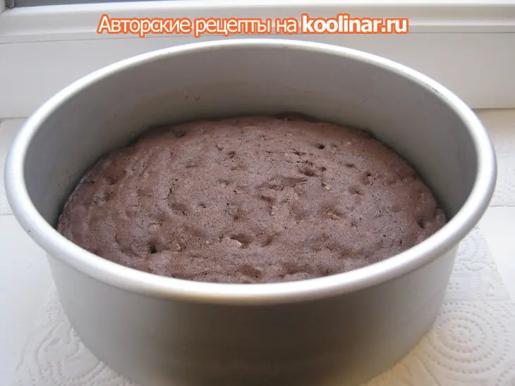 Шоколадный пирог.: шаг 6