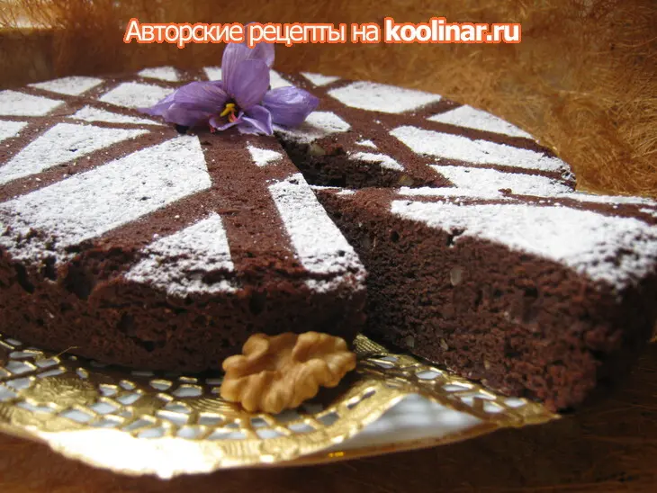 Шоколадный пирог.: шаг 7