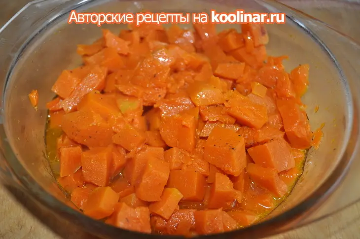 Куриный паштет с тыквой и грецкими орехами: шаг 2