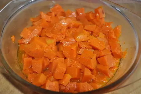 Куриный паштет с тыквой и грецкими орехами: шаг 2