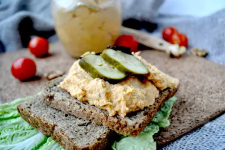 Куриный паштет с тыквой и грецкими орехами: шаг 8