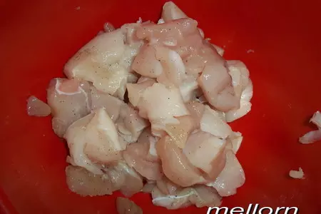 Курица в остро-сладком соусе с кунжутом: шаг 1