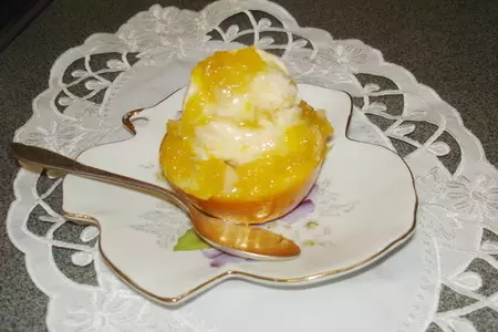 Мороженое из тыквы с апельсиновым соусом, которое согревает.: шаг 9