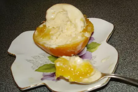 Мороженое из тыквы с апельсиновым соусом, которое согревает.: шаг 10