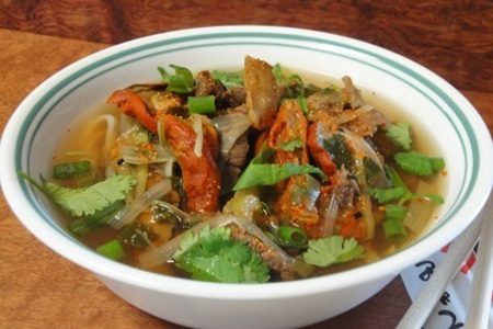 Азиатский суп с грибами от ирины: шаг 9