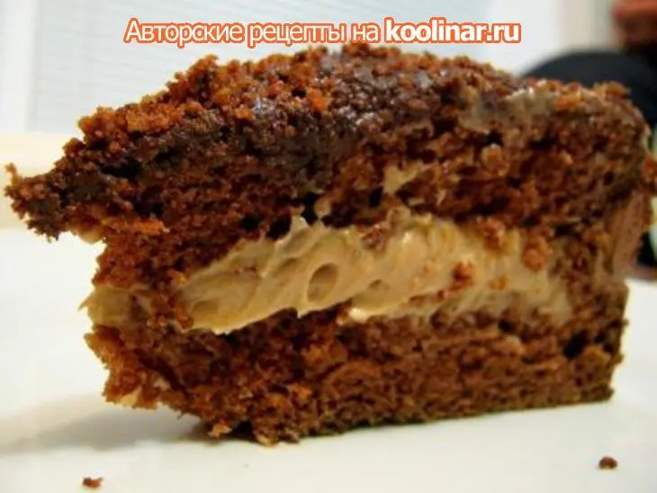Торт "пражский" на быструю руку: шаг 16