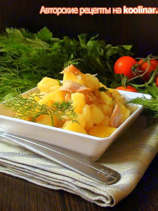 Картошка, тушённая с курочкой. рецепт с изюминкой.: шаг 3