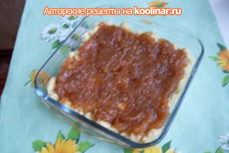 Пирог с яблочным джемом: шаг 4