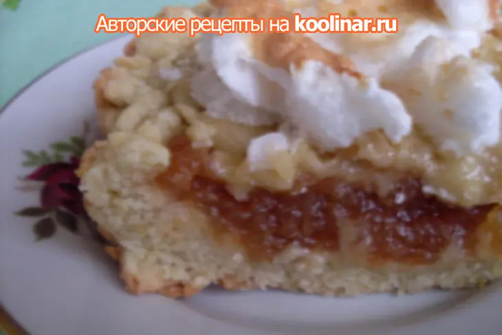 Пирог с яблочным джемом: шаг 8