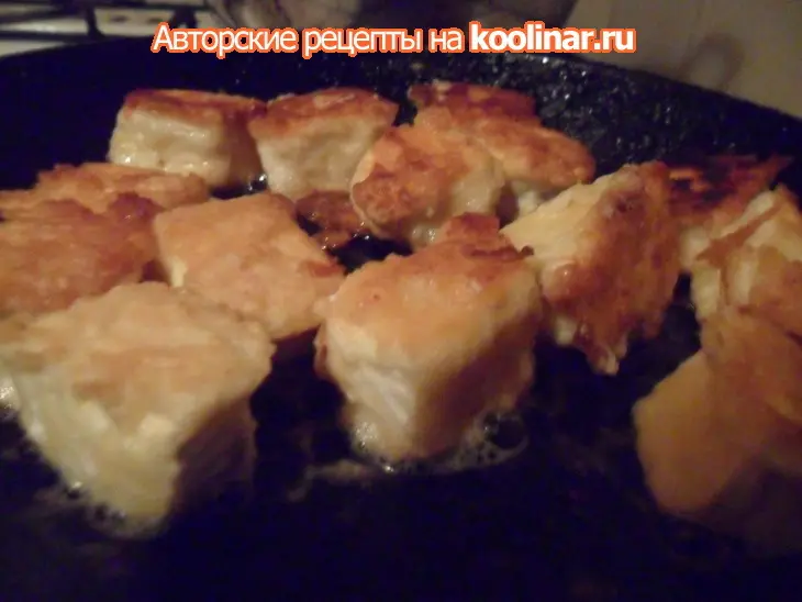 Салат с жареным камамбером: шаг 5