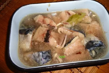 Скумбрия маринованная: шаг 1