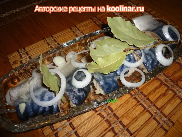 Скумбрия маринованная: шаг 2