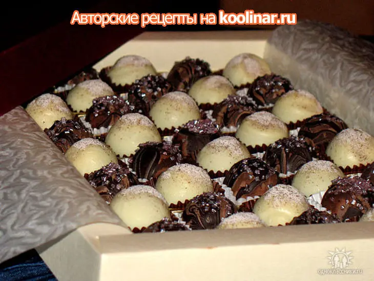 Пралины "каппучино": шаг 2