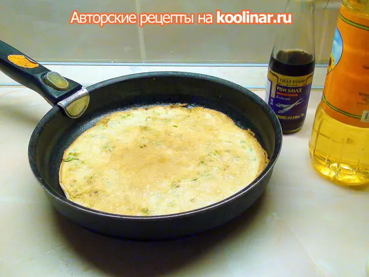 Фунчоза с печёной свёклой и яичными блинчиками.: шаг 1