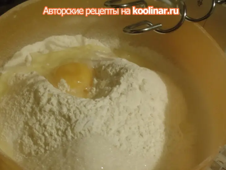 Печенье миндально-шоколадное: шаг 1