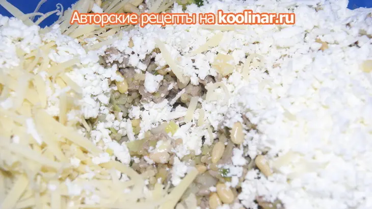 Мясной пирог-креатопита (κρεατοπιτα)№ 2: шаг 4