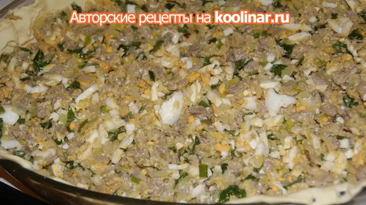 Мясной пирог-креатопита (κρεατοπιτα)№ 2: шаг 5
