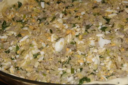 Мясной пирог-креатопита (κρεατοπιτα)№ 2: шаг 5