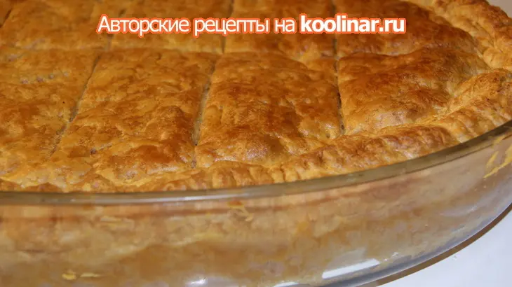 Мясной пирог-креатопита (κρεατοπιτα)№ 2: шаг 7