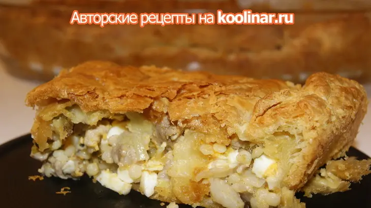 Мясной пирог-креатопита (κρεατοπιτα)№ 2: шаг 8