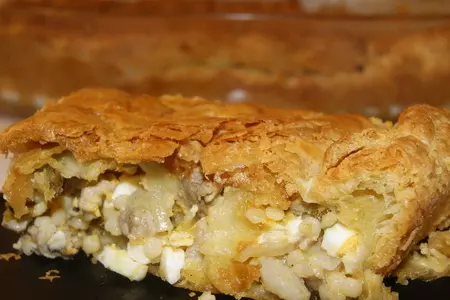 Мясной пирог-креатопита (κρεατοπιτα)№ 2: шаг 8