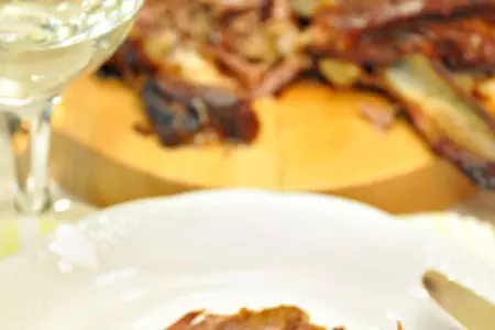 Запеченная баранья нога с ароматом вина и розмарина (рецепт выходного дня, готовимся к новому году!): шаг 6