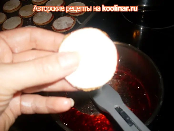 Рождественское печенье с орешками и марципаном.: шаг 7