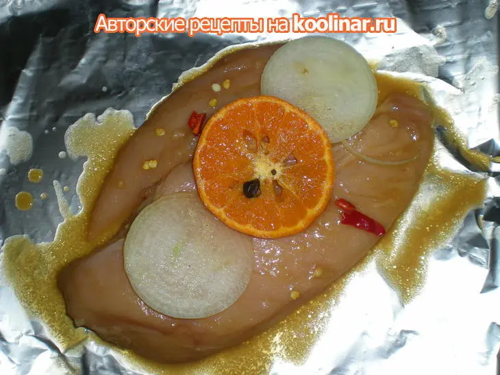 Запеченое куриное филе в маринаде из меда и соевого соуса: шаг 1