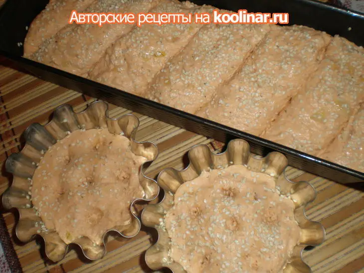Хлеб.пшенично-картофельный с творогом, луком и петрушкой: шаг 6